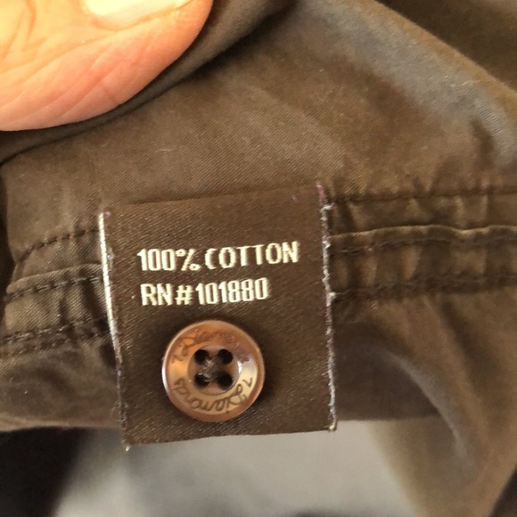 7 Diamonds cowgirl button up shirt szL - Picture 7 of 10